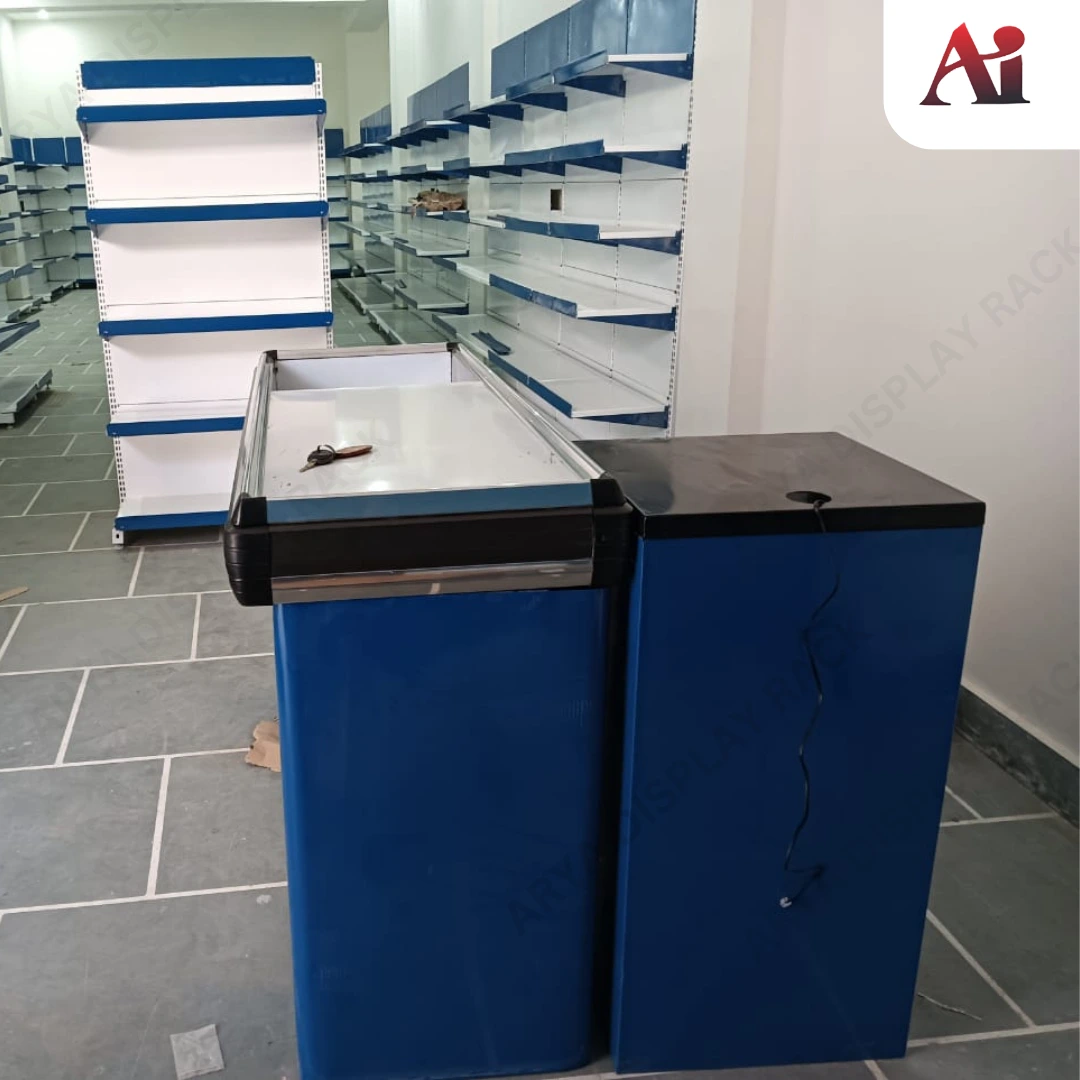 L Shaped Cash Counter Manufacturer in India