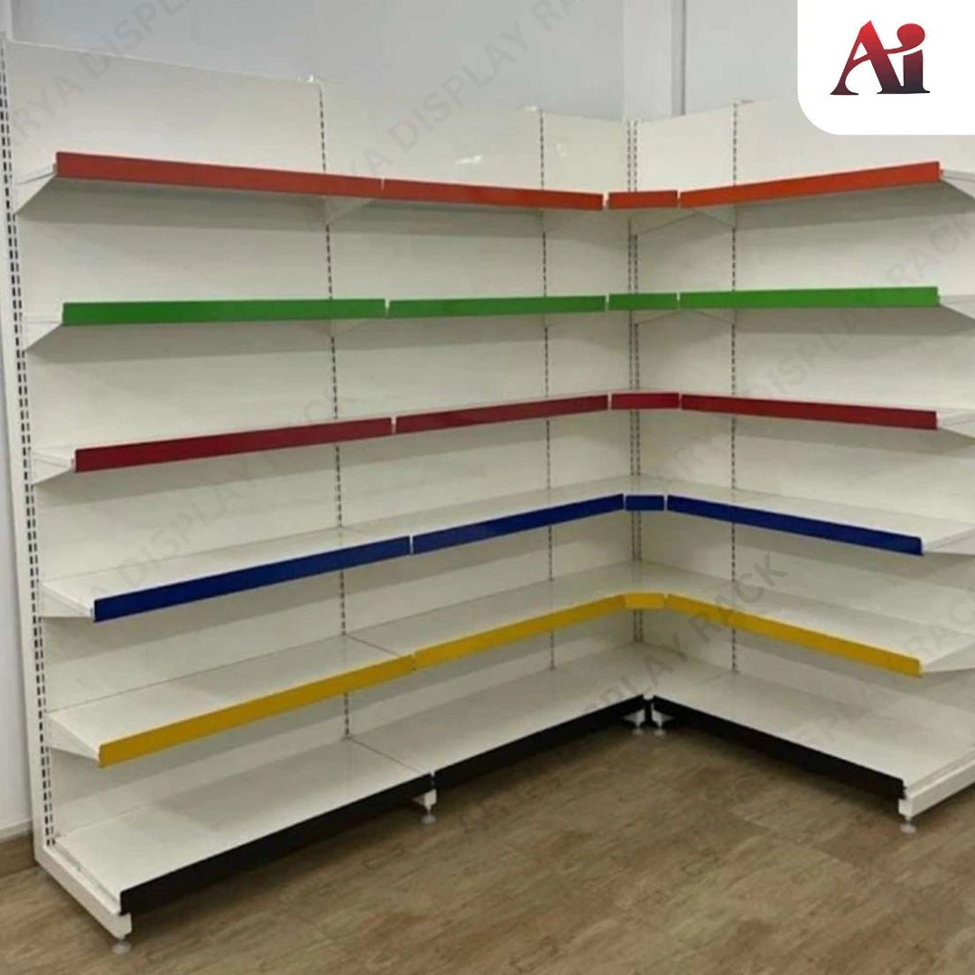 Wooden Wall Mounted Display Rack Manufacturer in Delhi