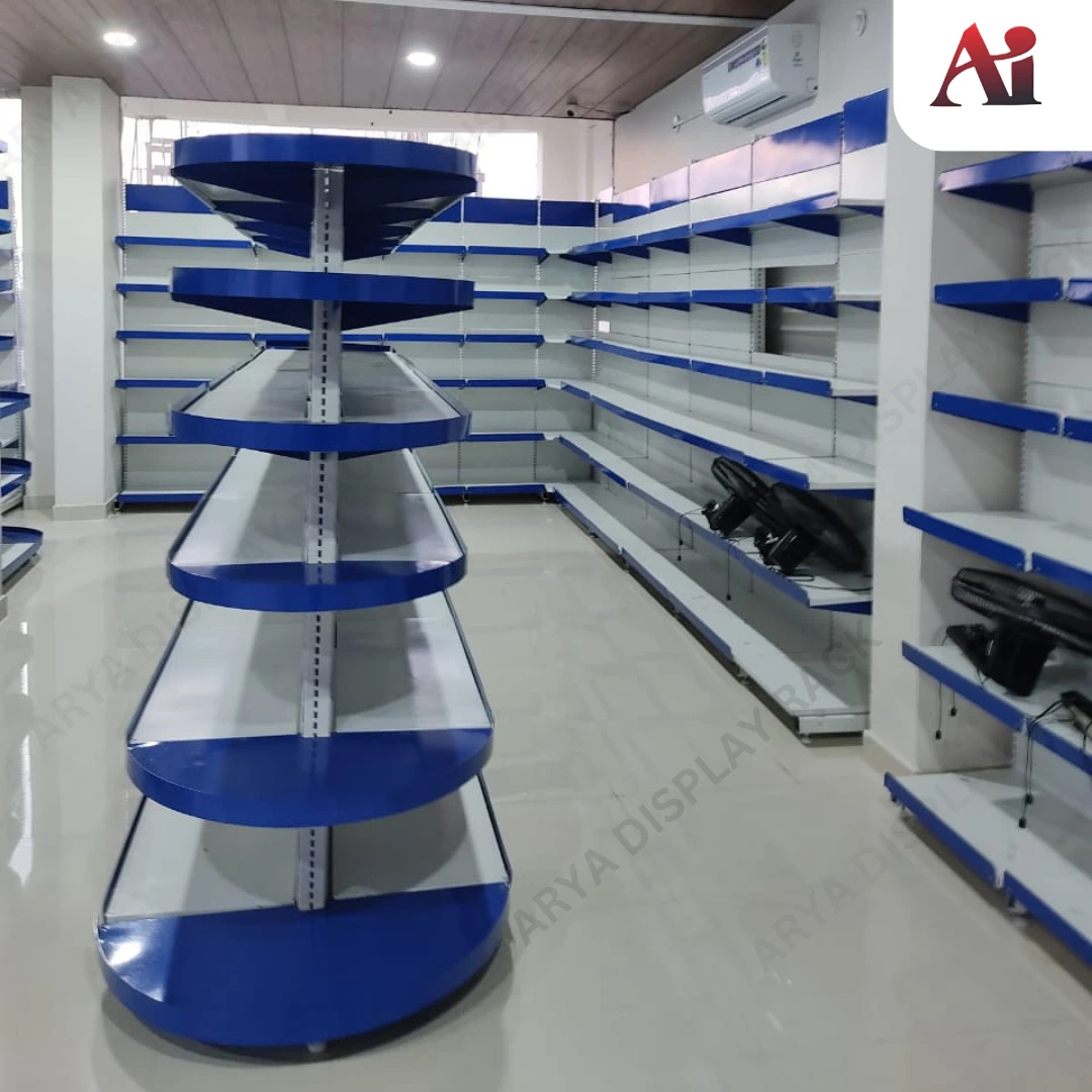 L Type End Display Rack Ht-6 Manufacturer in Delhi